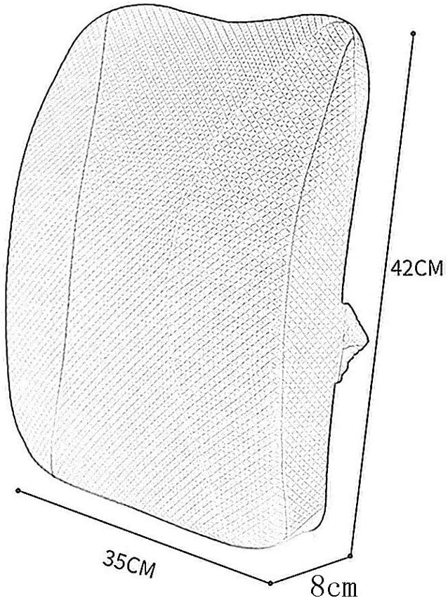 Lumbar Pillow-Cushion Office Waist Memory Foam Car Seat Back Pregnant Women Chair Waist Pad Waist Support Lumbar Pillow