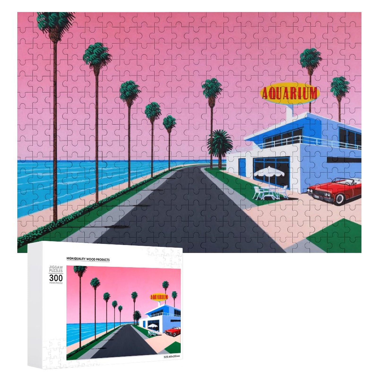 Amazon.co.jp: パズル 永井博イラスト作品 (2) ジグソーパズル 300