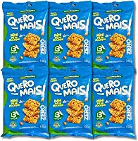 Mini Pé de Moleque Quero Mais Zero Açúcar Guimarães - Pack 6 un