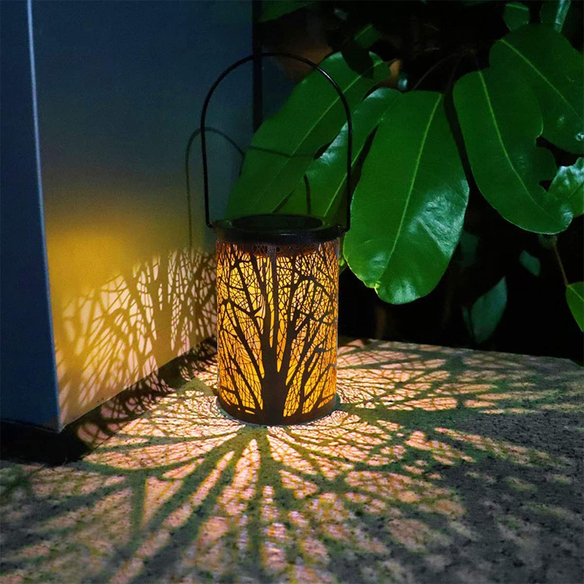 Epyz Solar Light Outdoor Waterproof for Decorative Hanging Lantern Cylindrical Table Lamp Night Light for Courtyard, Party, Walkway,Terrace, Garden, Lawn [ Warm Yellow ,Pack of 1 ] (B09TBHKVV5) Amazon Price History, Amazon Price Tracker