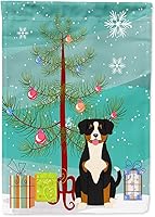 Vista 229 de Caroline's Treasures BB4243GF Bandera de jardín con texto en inglés «Merry Christmas» con texto en inglés «Merry Christmas», bandera decorativa