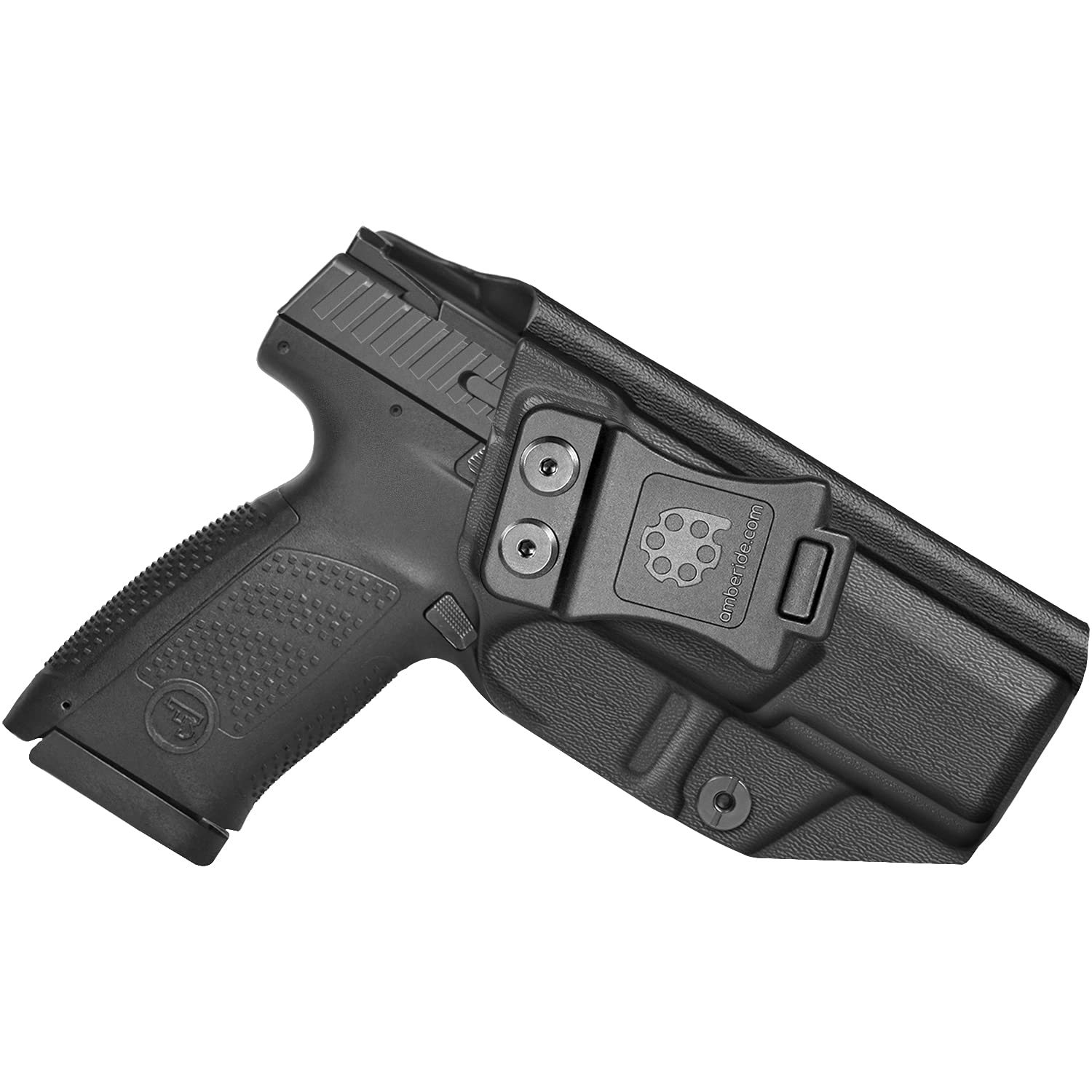CZ P10C Holster IWB & OWB KYDEX Holster Fit: CZ P-10 C Pistol – Inside Waistband Concealed Carry – Adjustable Cant & 'Posi-Click' Retention – No Wear - No Jitter - Made in USA