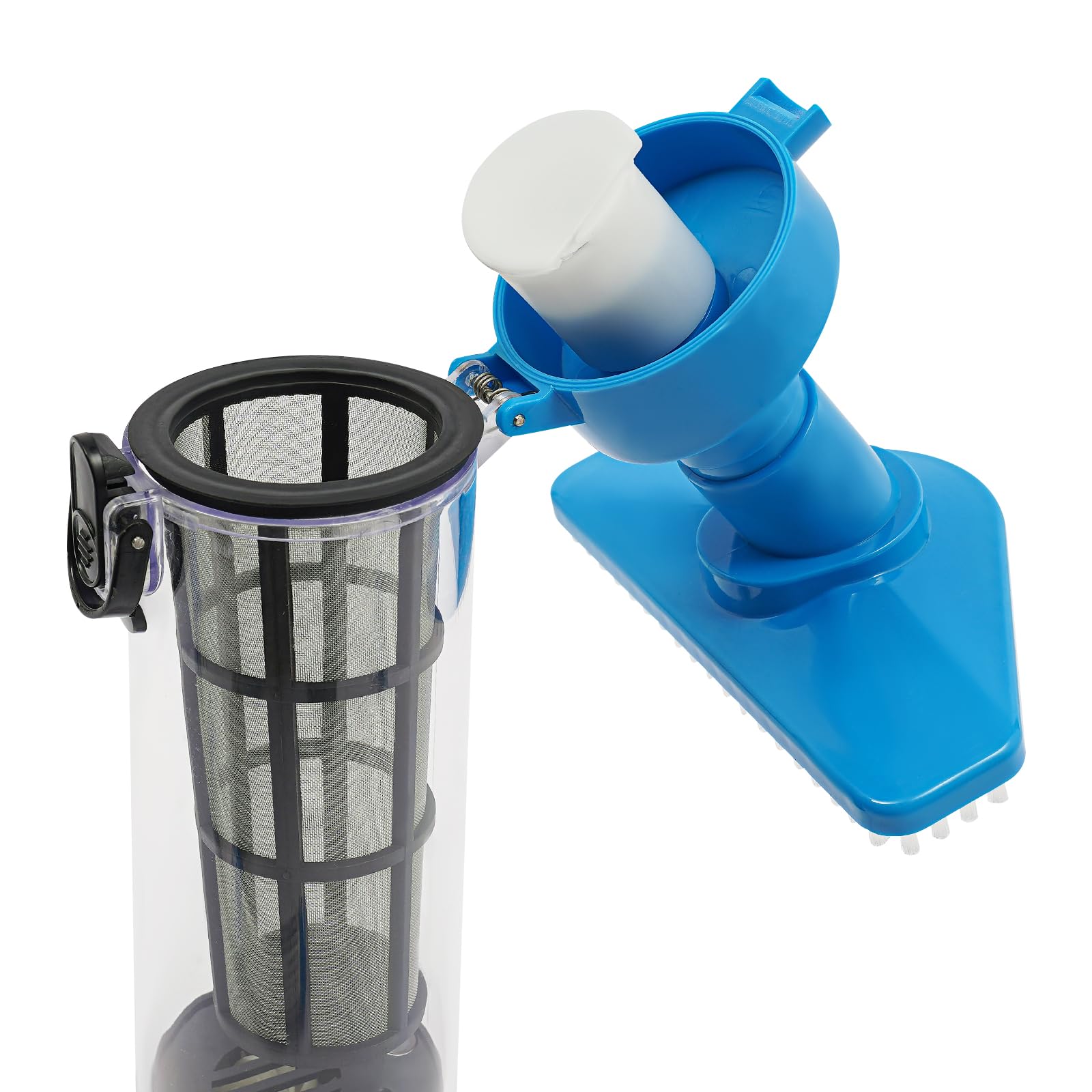 Aspirapolvere per piscina 3 in 1 da 10 W, con asta telescopica, potente aspirapolvere, per piscine e idromassaggio, senza fili, IPX8