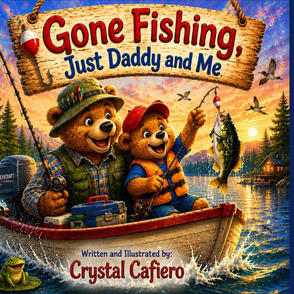 Gone Fishing, Just Daddy and Me: A Bear Family Adventure