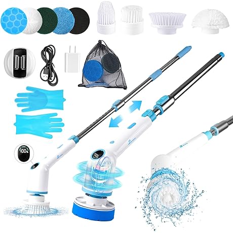 Keimi Electric Spin Scrubber: Empowering Effortless Cleaning