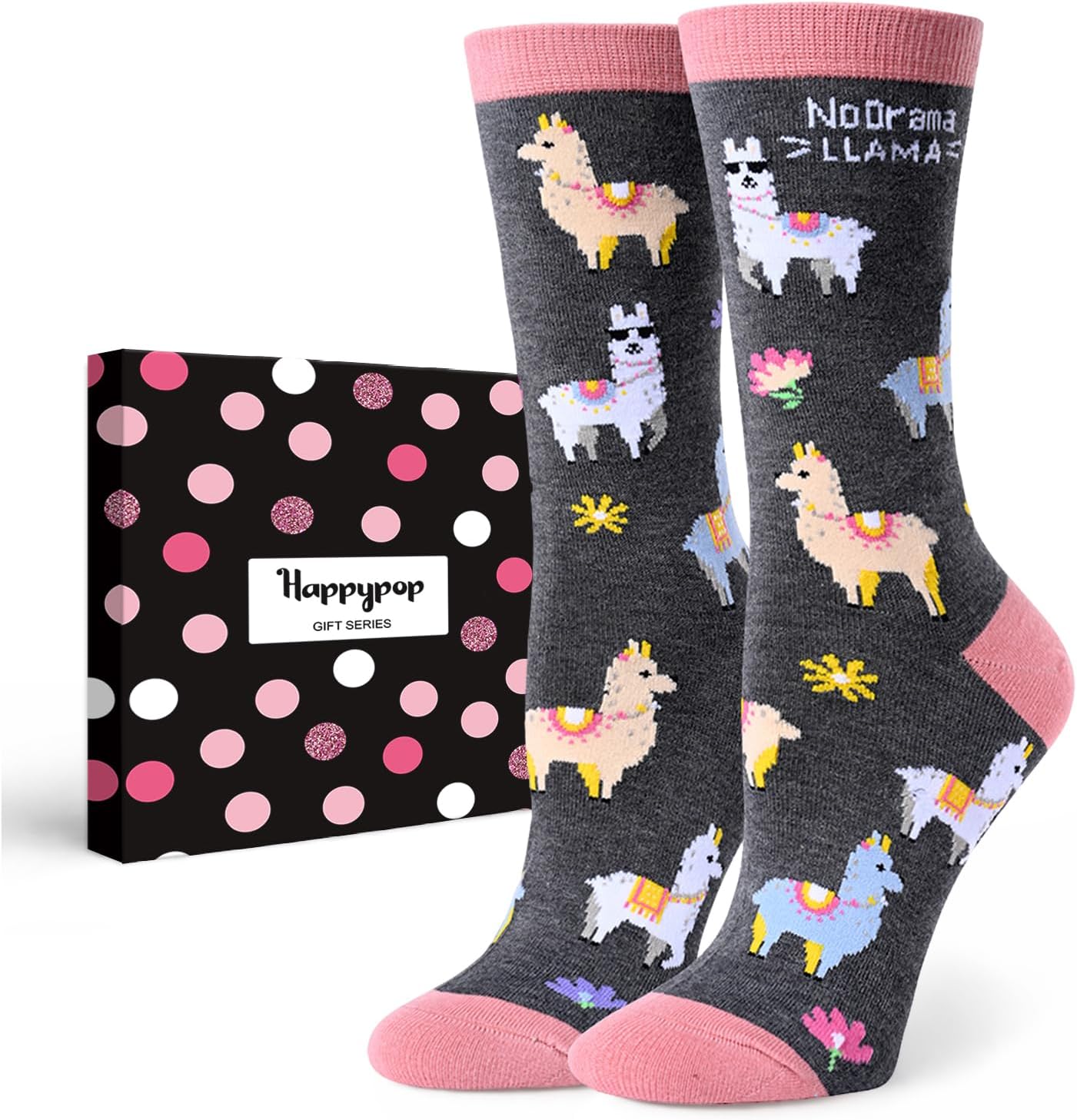 Calcetines divertidos de animales para mujer