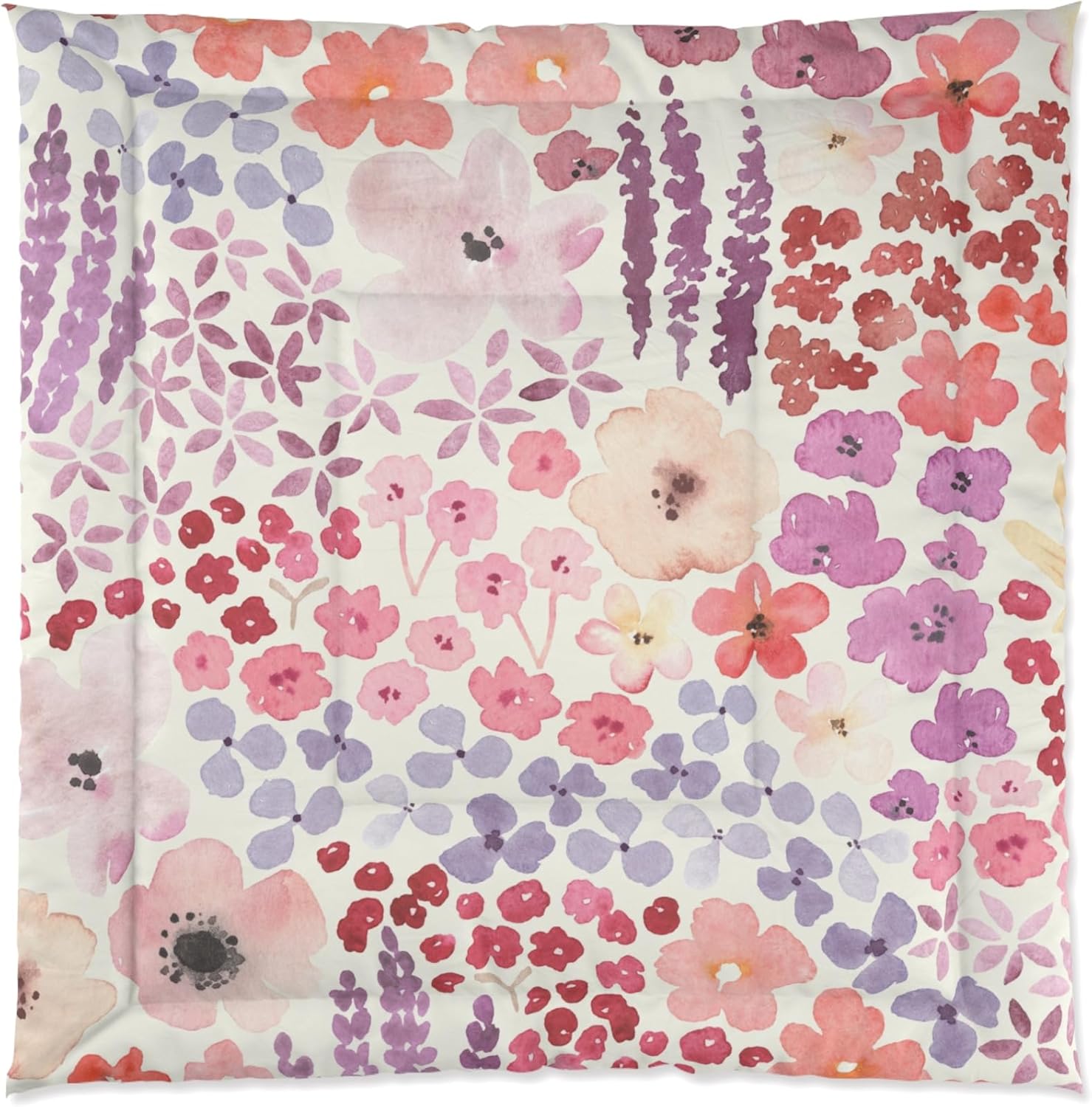 Comforter Flower Pattern