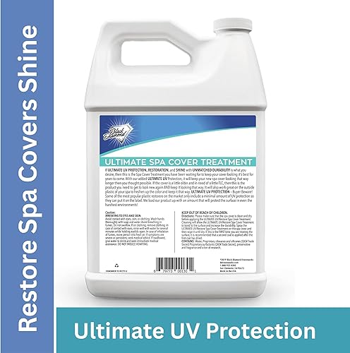 Miniatura 2 de Tratamiento de limpieza y protección para cubierta de spa y bañera de hidromasaje Ultimate UVRestore. Acondicionador para rociar sobre la cubierta