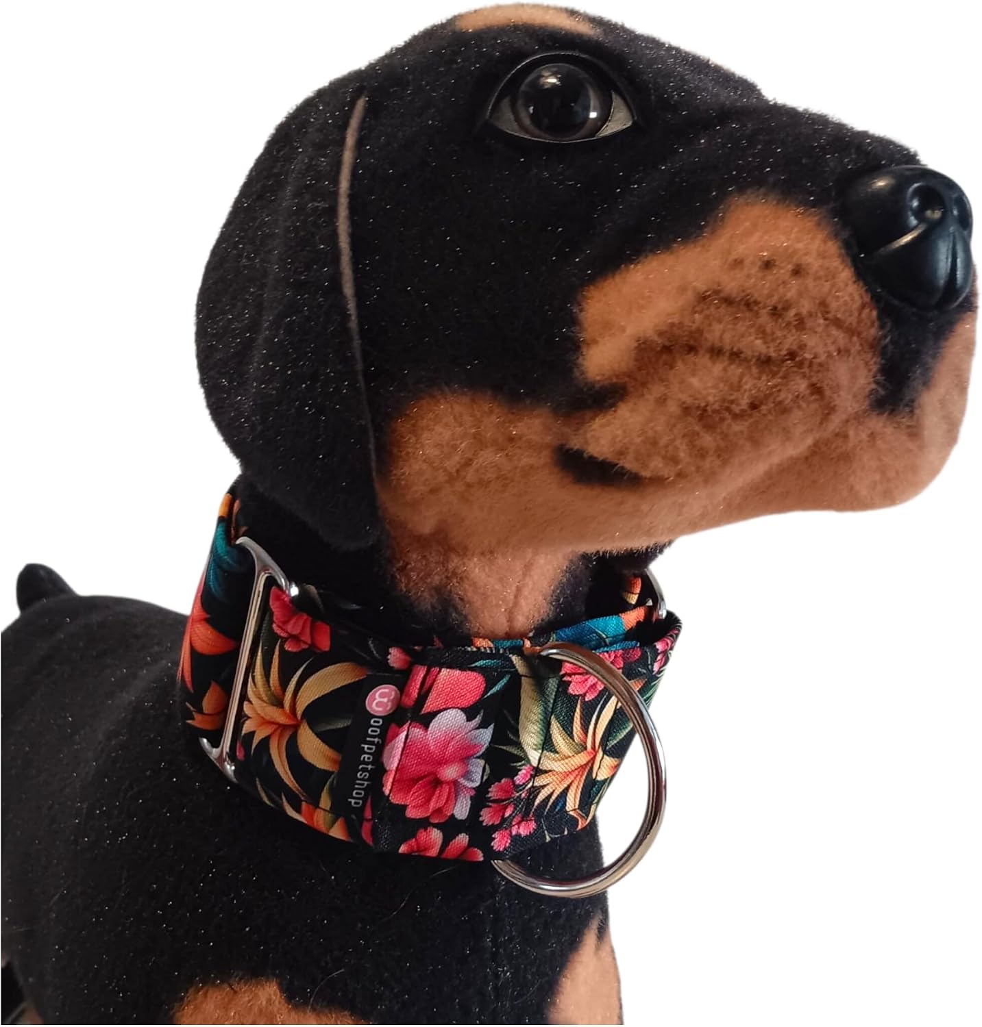 Woofpetshop® Martingale Collar, Collar for Small, Medium, Large, Ideal Greyhound and Podenco Dog Collar (4 cm - Size M (40~50 cm), Fantasy) image 4