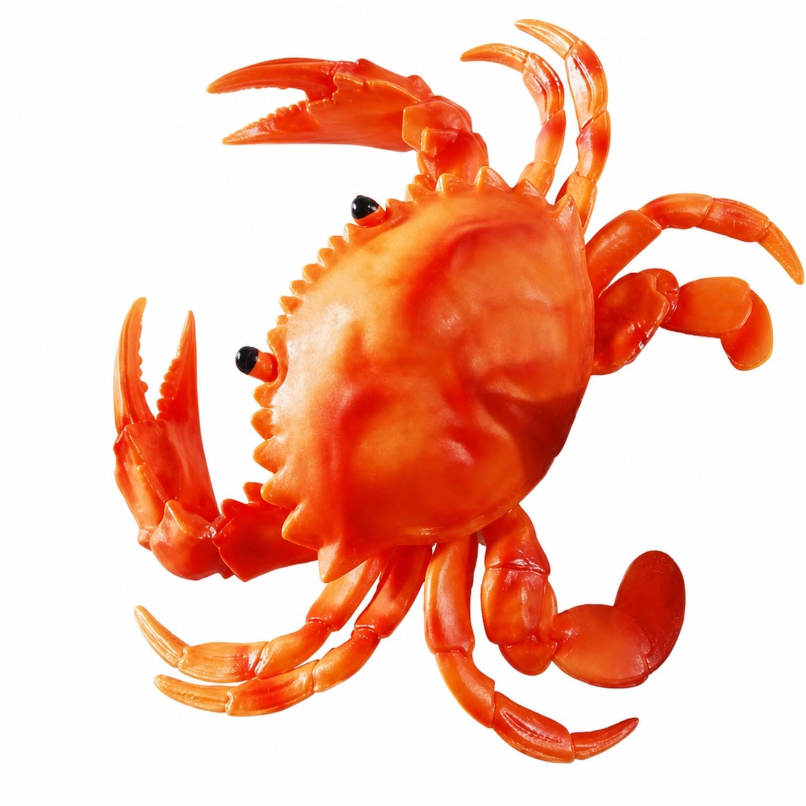 Poivgew Crab Toy Aquarium Toy, Figure Realistic Sea Animal Ornament for Fish Tank, Home Decor and Ocean Creature Collections