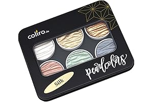Coliro Artist Mica Pearl Watercolor Paint