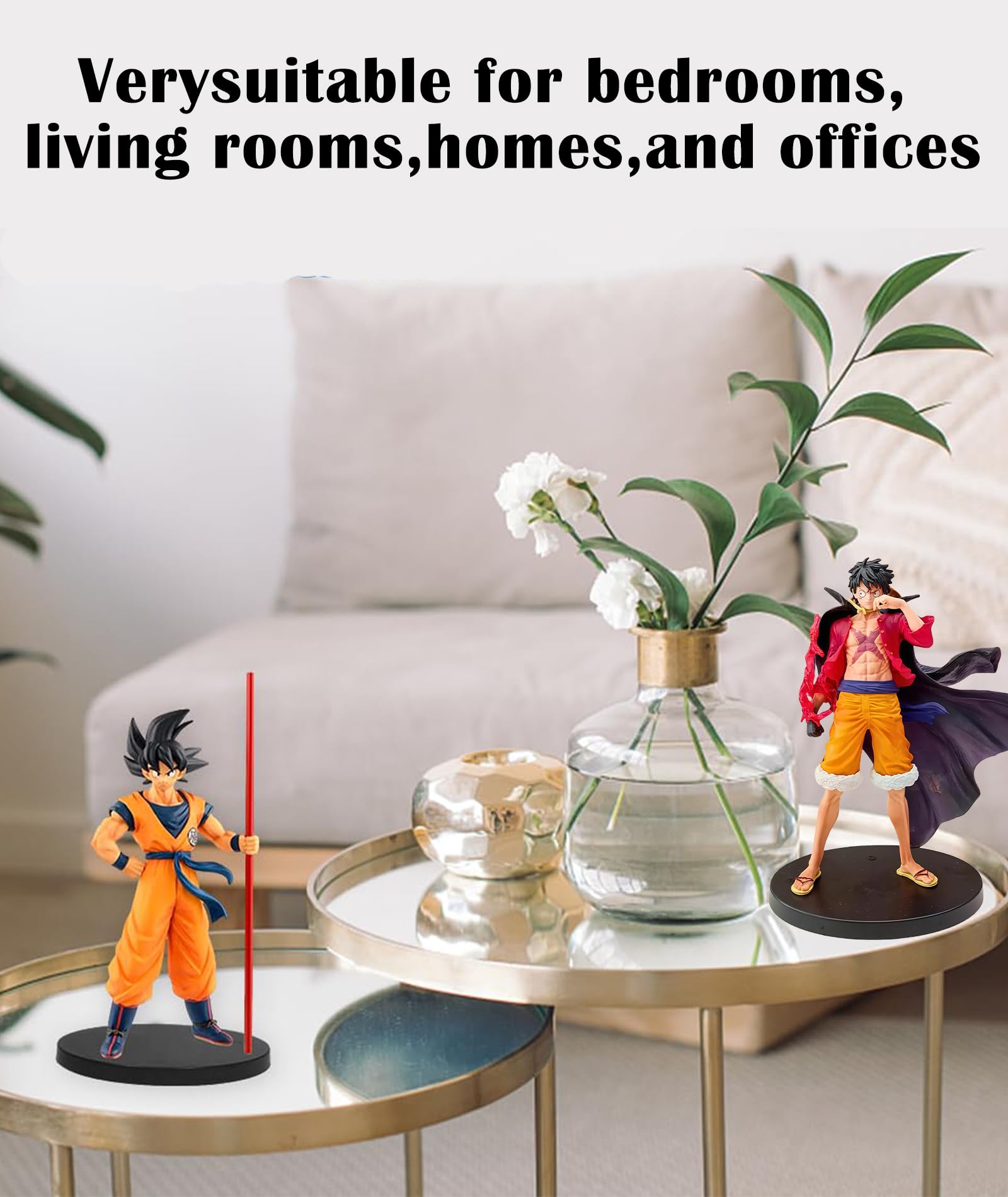 GODSDWARES Action Figure Anime, Anime Figurine Collectible Multicolour Dynamic Pose Can Be Decorated on the Desktop 2