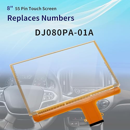Miniatura 3 de Getfarway Pantalla táctil DJ080PA-01A de 8' 55 pines compatible con Chevrolet GMC MYLINK Navigation Raido, reemplaza DJ080PA-01A, durabilidad fuerte