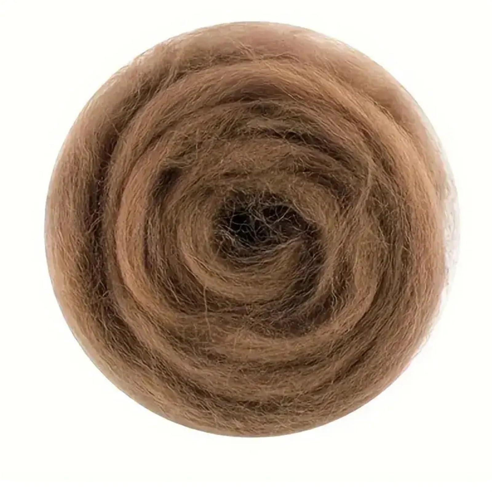 Nadelfilzwolle Farben Braun Tier Serie Wollfaser Wolle Roving for Nadel Wollfilz DIY Für Nadelfilzen