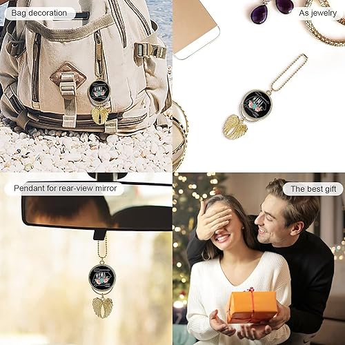 Miniatura 5 de Mama Bear - Adornos colgantes para coche, para espejo retrovisor, accesorios de interior, decoración de mamá oso