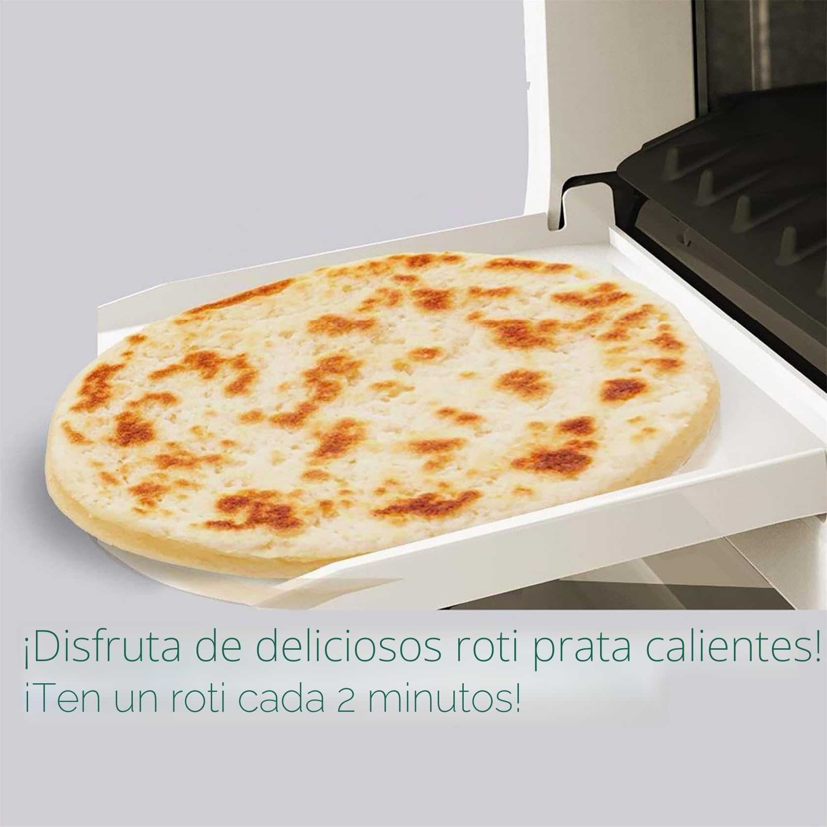 Panera comercial totalmente automática con pantalla táctil, hace 20 panes planos, tortillas y pitas a la vez para uso doméstico