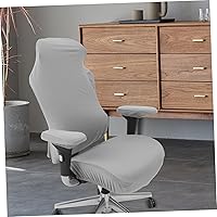 Vista 4 de 1 juego de fundas elásticas para silla de juegos, lavables, protección completa para sillas de juegos, fundas elásticas para sillas de escritorio