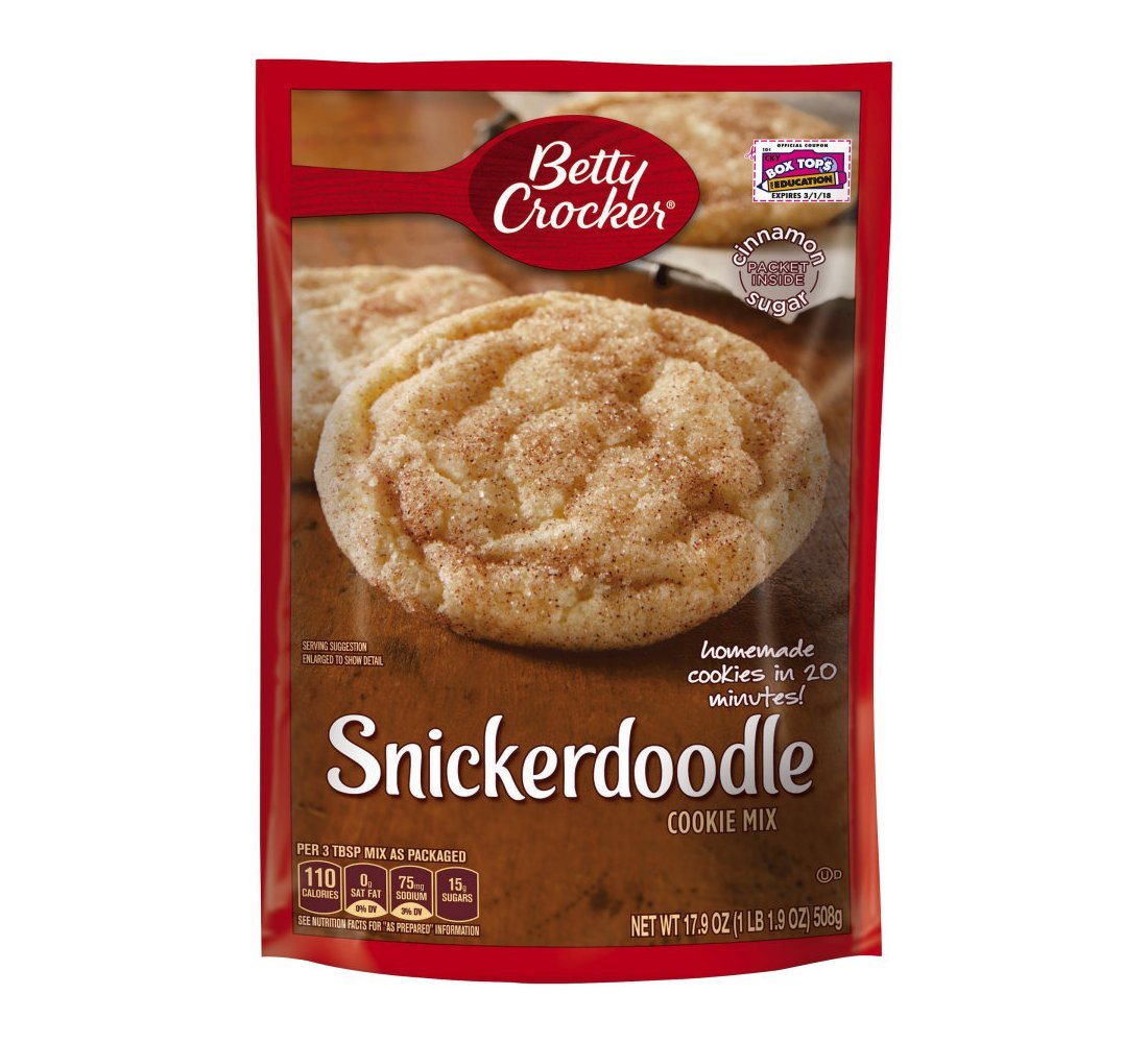 Betty Crocker Mezcla de galletas Snickerdoodle