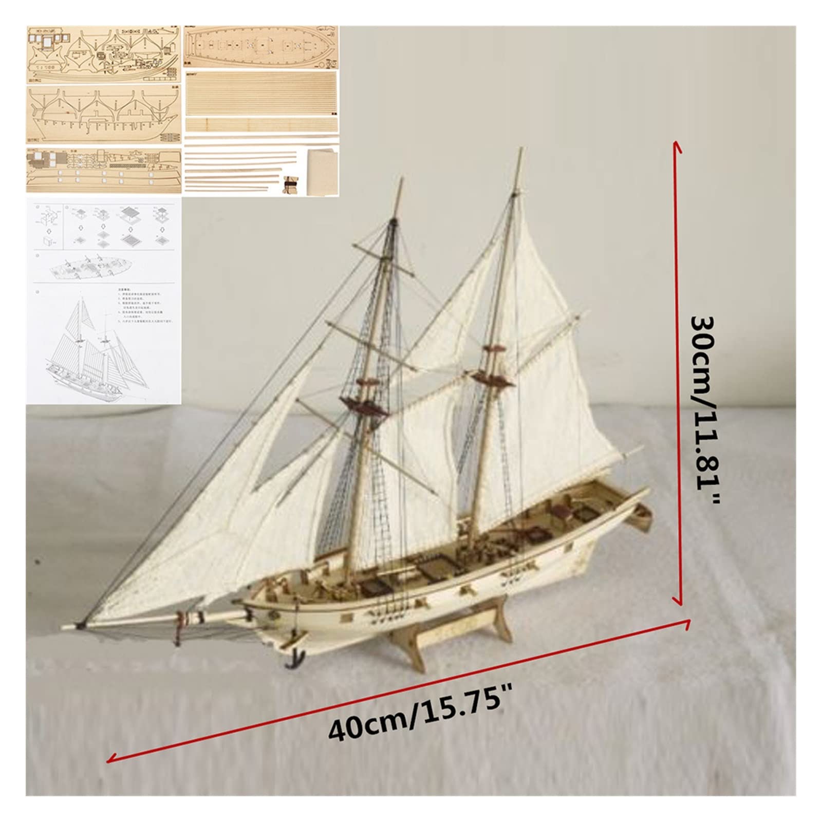 Amazon.co.jp: 1/96 クラシック アンティーク 船模型 組み立てキット