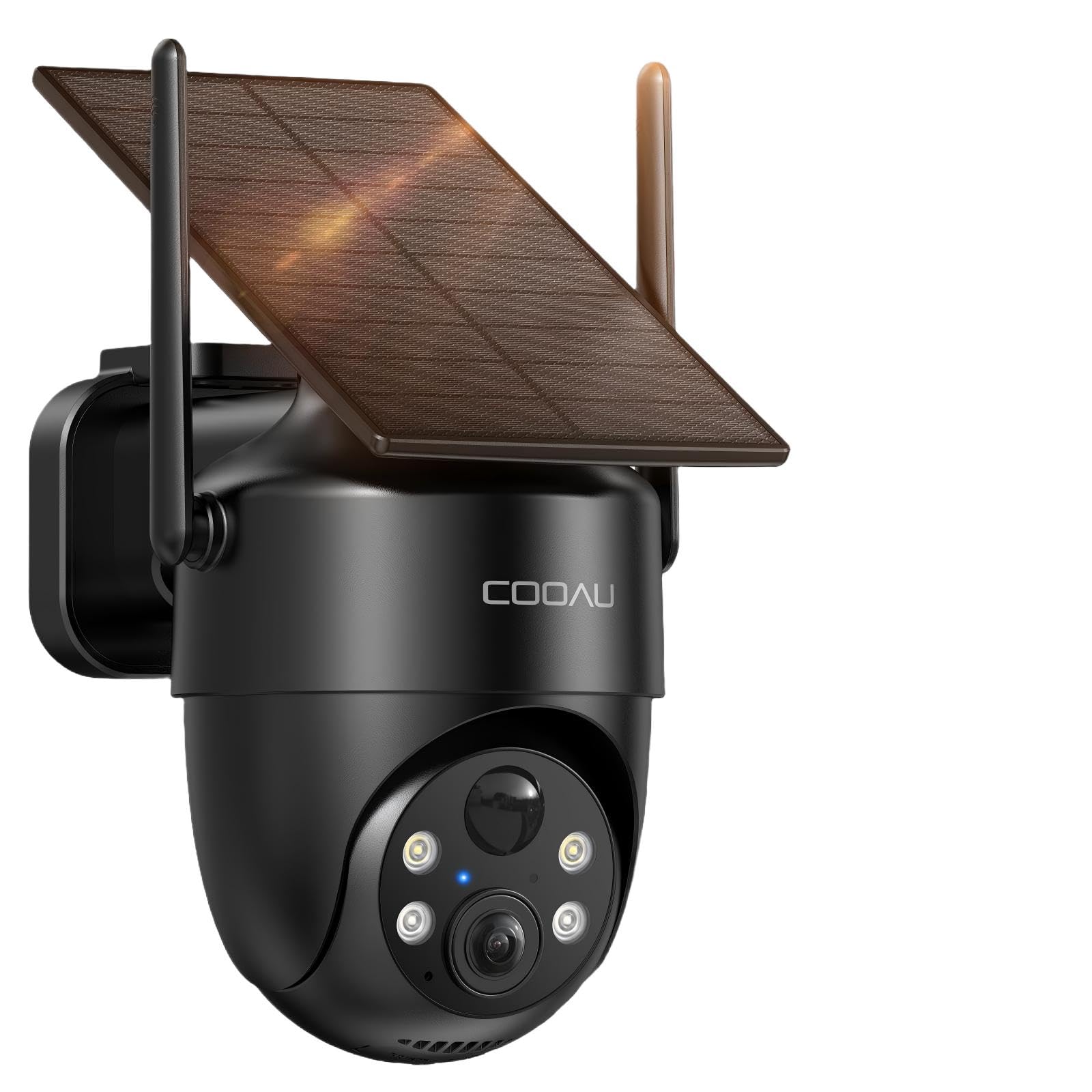 COOAU 防犯カメラ　 新モデルソーラー高効率発電 Amazon.co.jp: 「2025真ソーラー一体型・500万高画素」COOAU