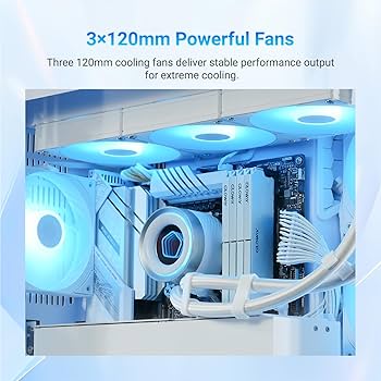 ID-COOLING FX360 INF ホワイト 360mm簡易水冷クーラー Amazon.co.jp: ID-COOLING FX360 INF ホワイト 360mm 液体CPU