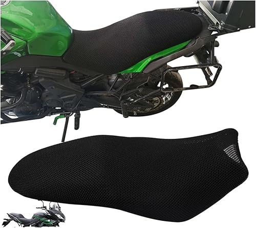 Miniatura 3 de Cojín de asiento de motocicleta para Kawasaki Ver&sys 650, accesorios de motocicleta, protección térmica, funda de malla