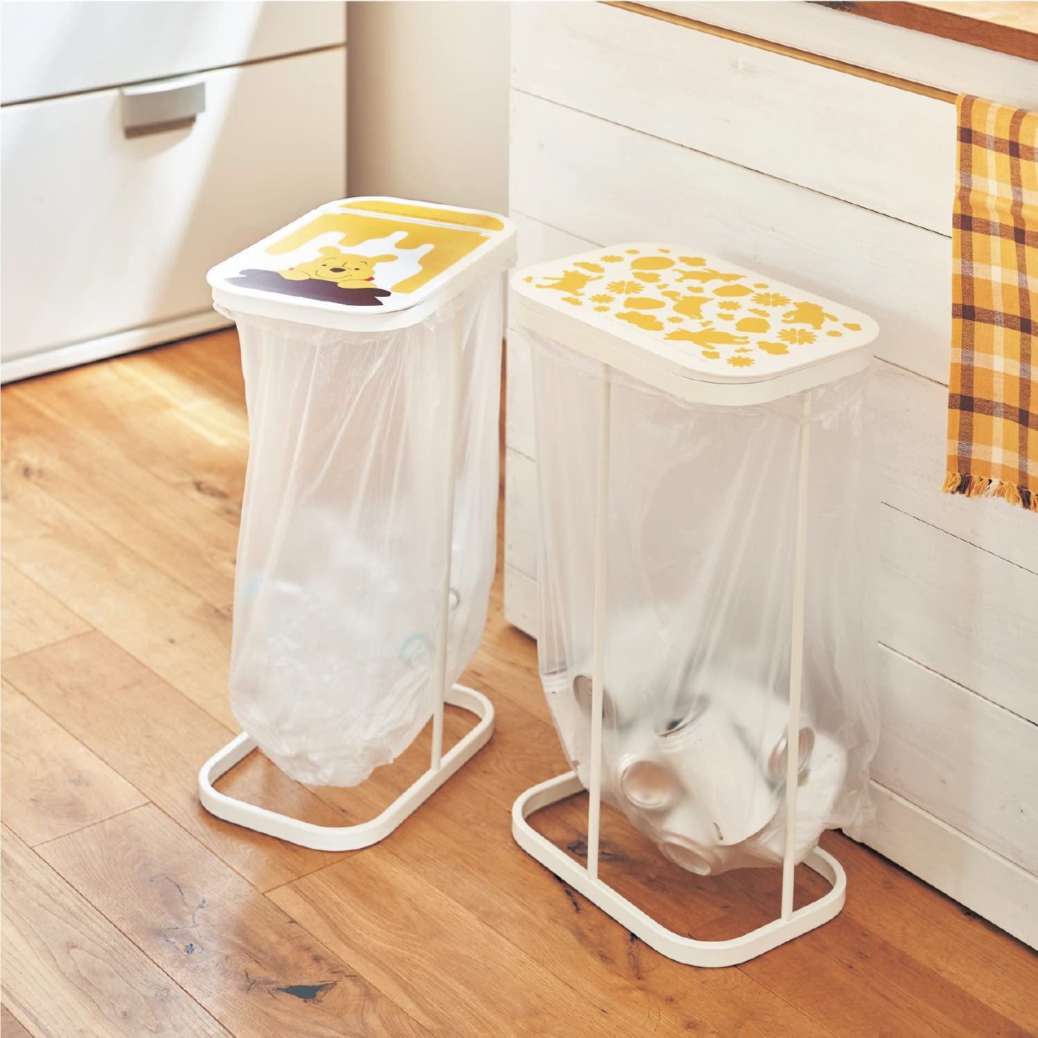 Amazon | [ベルメゾン] ディズニー ゴミ袋ホルダー かけるだけ くまの 