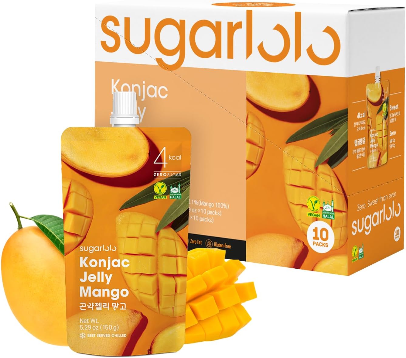 Mango Konjac Jelly
