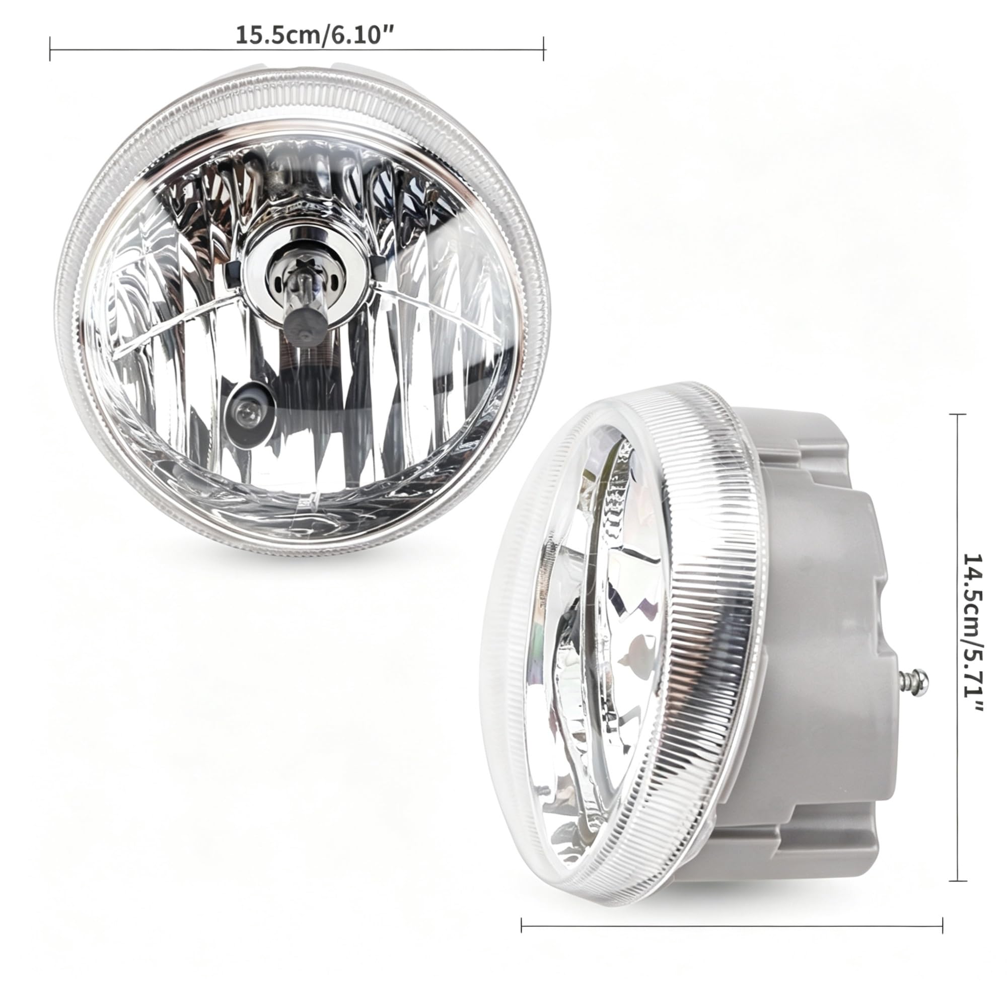 Phare Antibrouillard pour Lampe Avant pour LX150 LX125 Phare Moto LED
