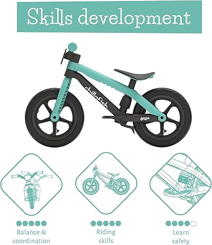 Miniatura 4 de Chillafish Bmxie Lightweight Balance Bike with Integrated Footrest and Footbrake for Kids Ages 2 to 5 Years