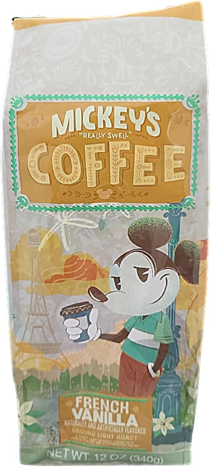 Disney Parks Mickey's Really Swell 12oz Ground Coffee (French Vanilla)