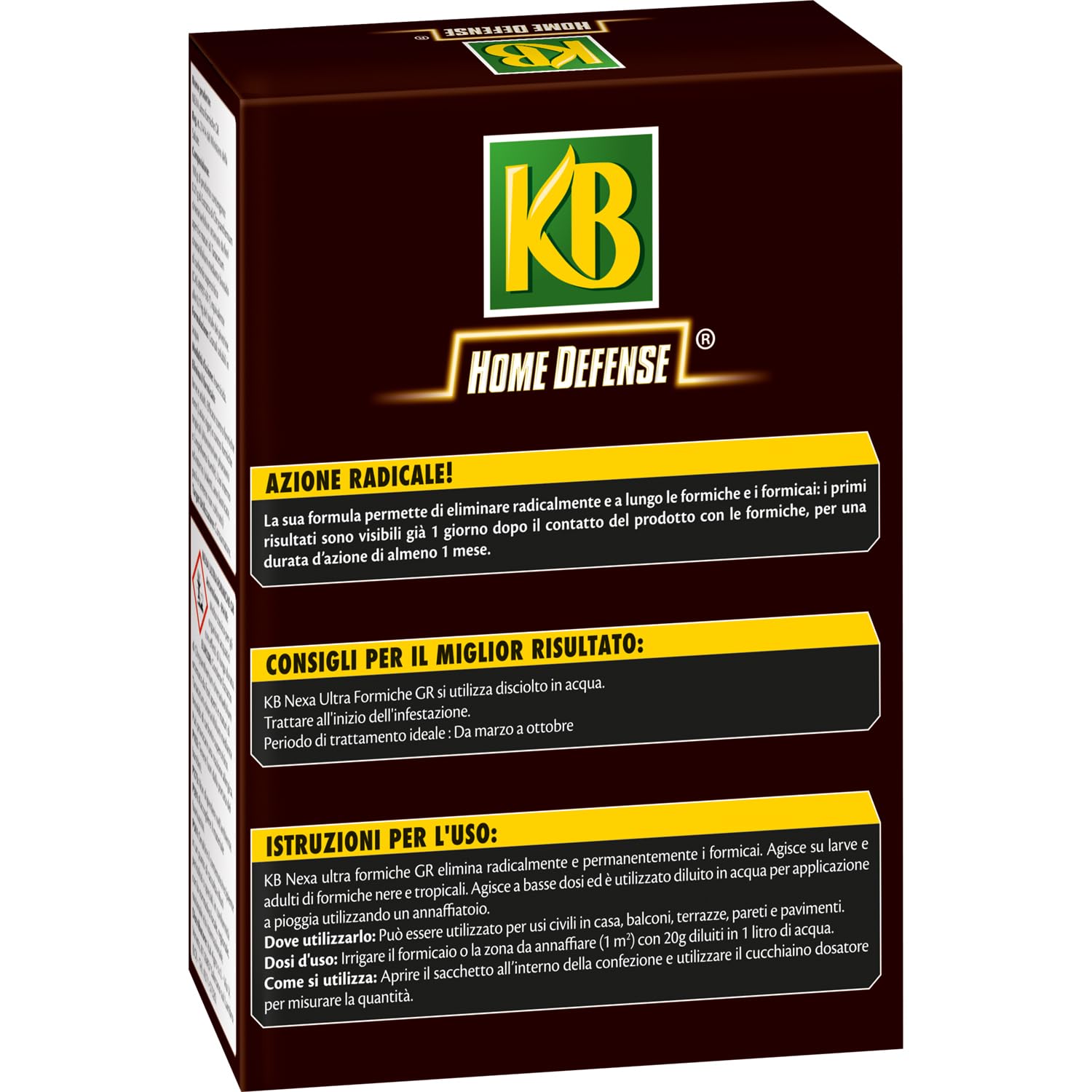 KB NEXA ULTRA FORMICHE GRANULI 900G