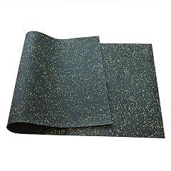 V3VOGUE Exercise Equipment Mat Noise Reduction Anto Vibration Mat for Floor Protection Non-Slip Rubber Workout Mat for Treadmills