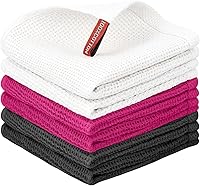 Vista 99 de Nialnant Paquete de 6 toallas de mano de cocina, grandes toallas de té de cocina 100% algodón, paños de cocina para secar platos 13x28 pulgadas