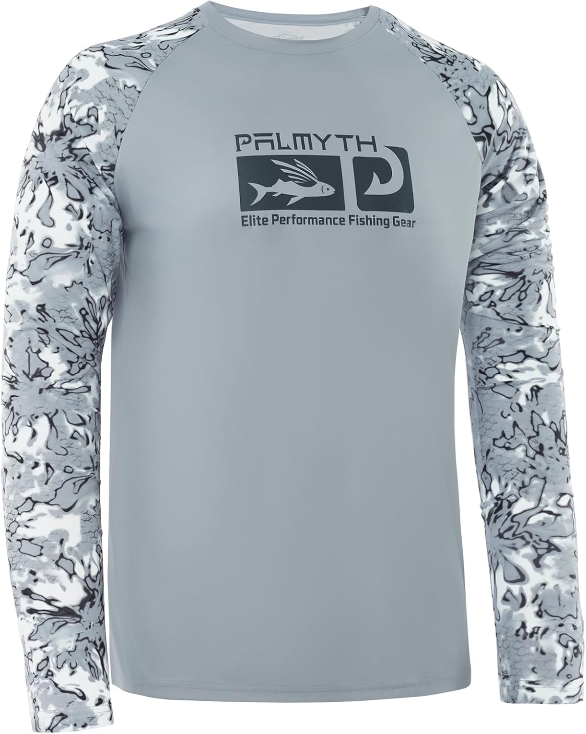 Palmyth Mens Fishing Shirt Long Sleeve UPF 50+ Sun Protection Quick Dry
