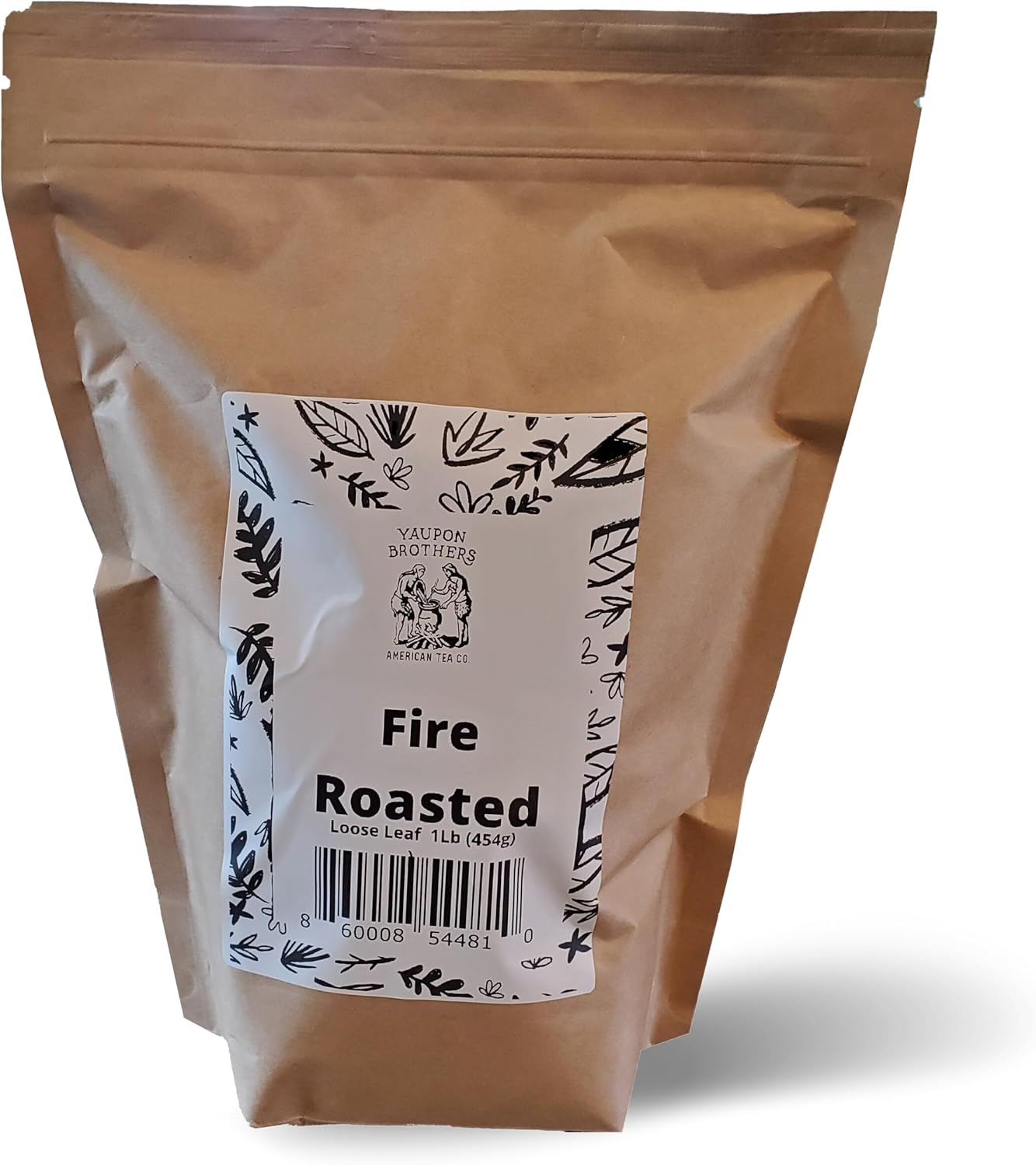 Fire Roasted Loose Leaf Yaupon Holly Tea - 1 lb. | Yaupon Brothers American Tea Co. | Organic, Wild-Crafted, Naturally Caffeinated, Antioxidant-Rich Florida Grown Superfood