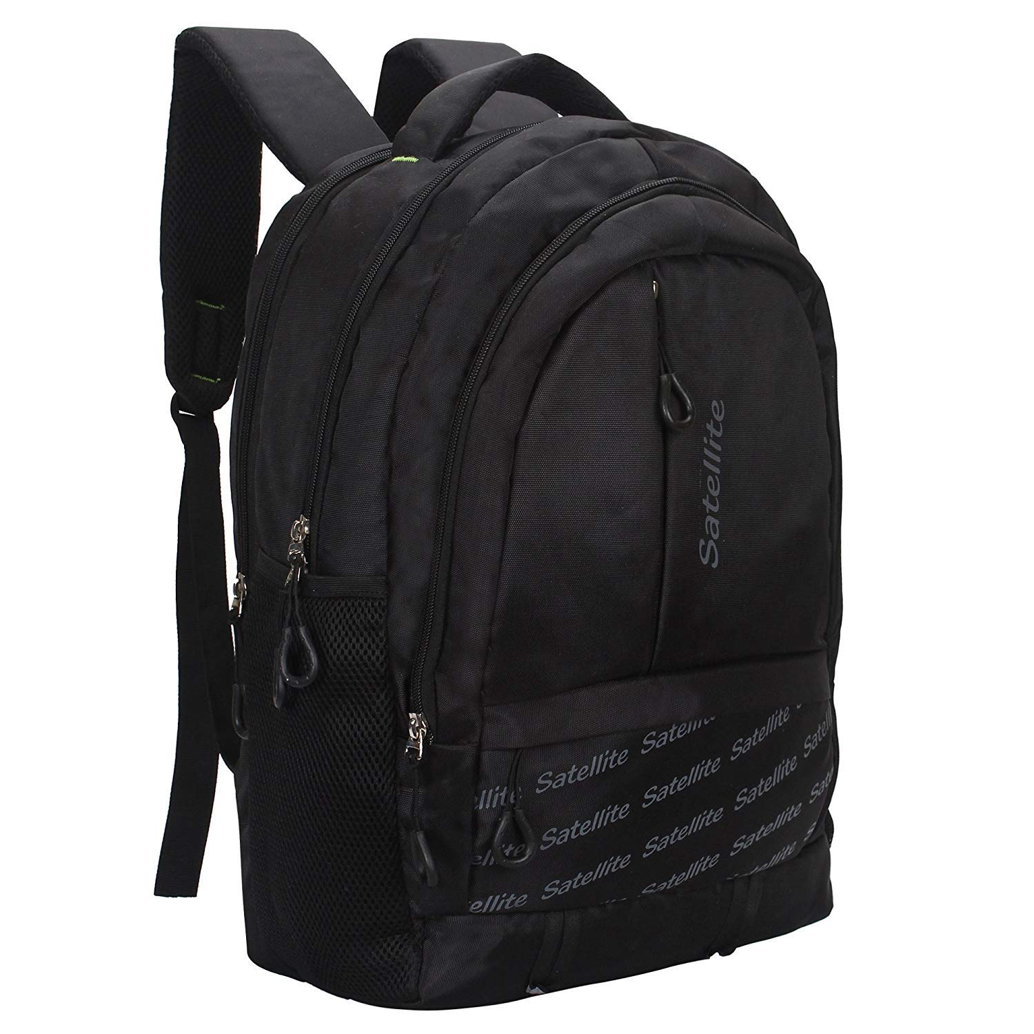 Satellite Polyester 35 Litre Blue Casual Laptop Backpack with rain Cover and 3 Zip for Men and Women With Rain cover(Black) (B07H96V2TC) Amazon Price History, Amazon Price Tracker