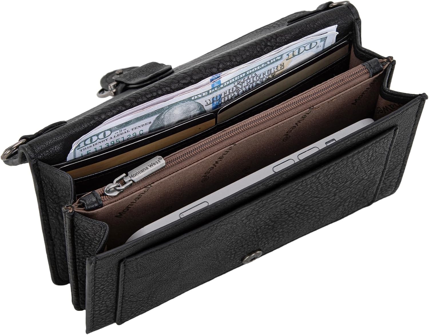 Montana West Small Crossbody Purse with Chain Strap Western Designer Clutch and Handbags for Women - Image 6