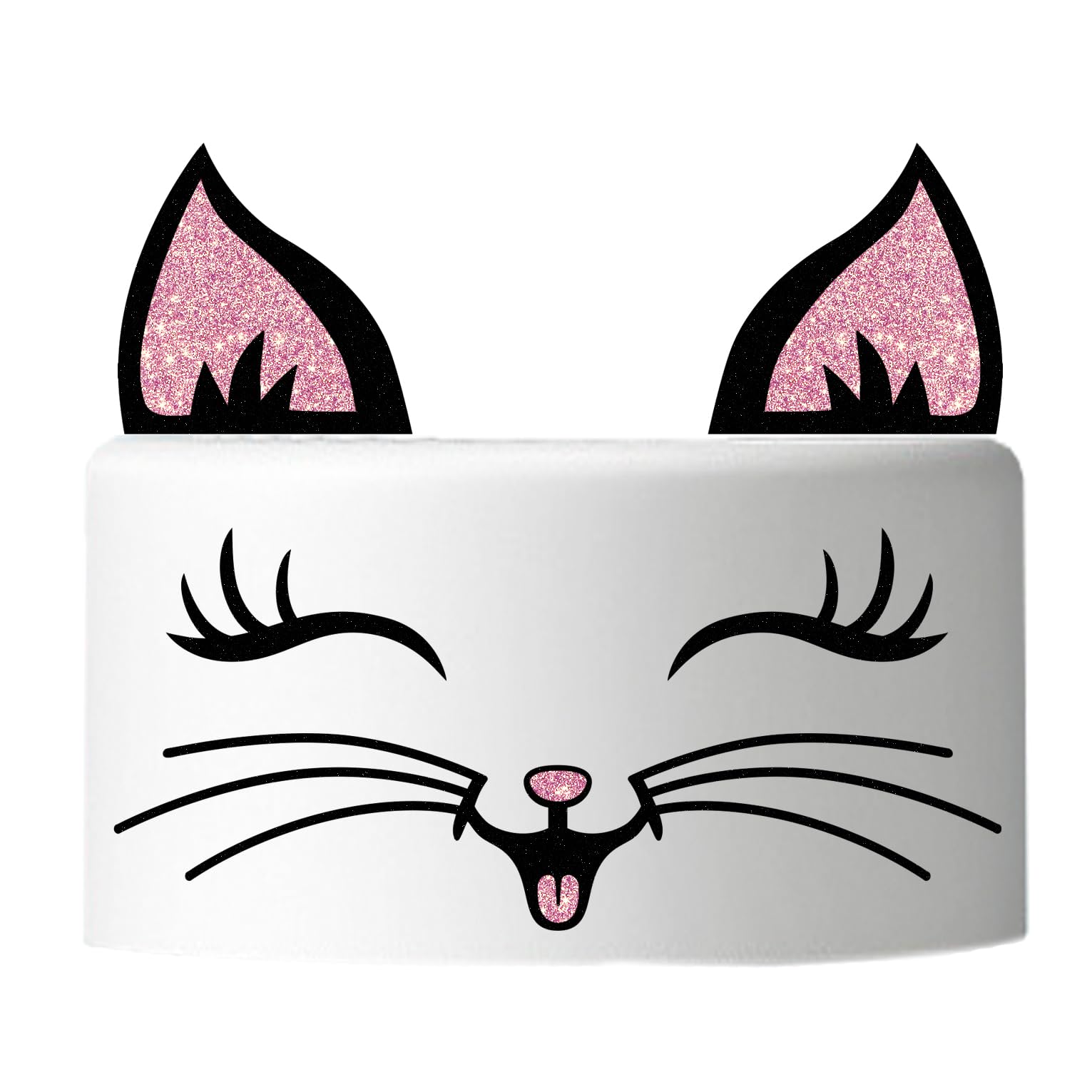Cat Cake Decoration Includes Cat Eyes Ears Mouth Cake Decoration Inserts