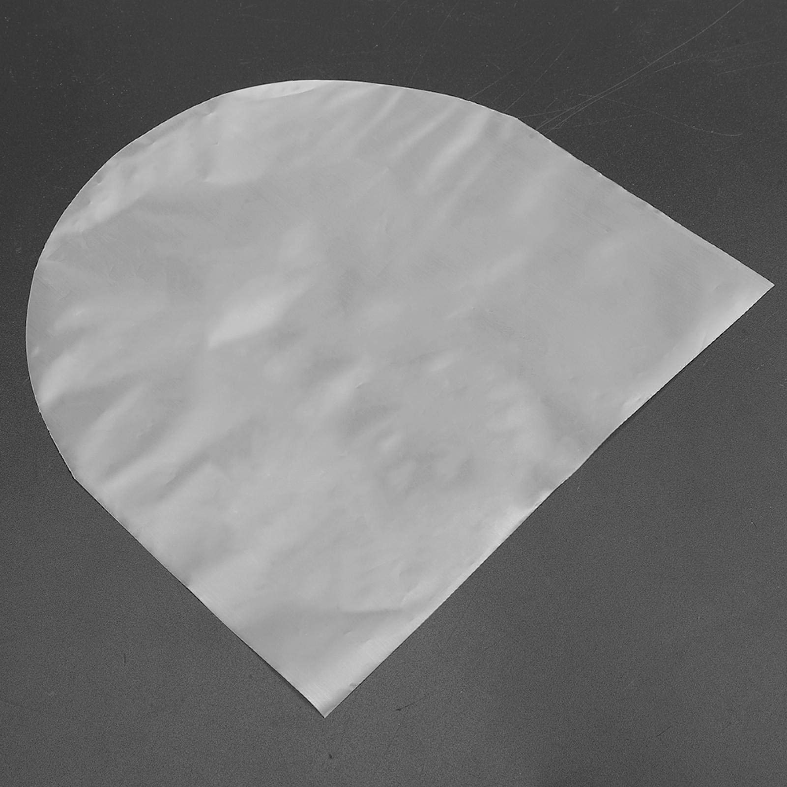 WendryVinyl Record Sleeves, 7 Inch LP Inner Sleeves with Round Base, Anti-Static LP Album Cover, Wear-resistant Protective Case for LP Organisation