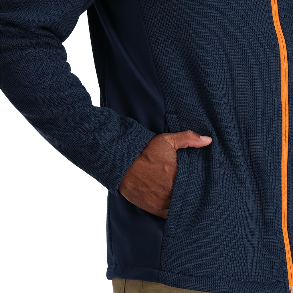 Spyder Men's Bandit Hybrid Full Zip Mid Layer Jacket