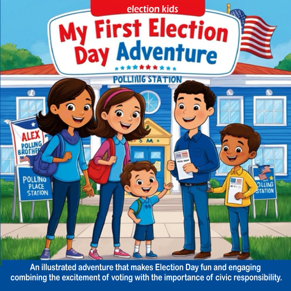 My First Election Day Adventure: An Illustrated Adventure that Makes Learning About How Elections Work, Democracy, Making Good Choices for Young ... and Civic Responsibility (Elections for Kids)