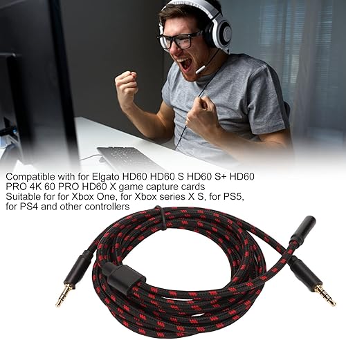 Miniatura 3 de for Elgato Chat Link Audio Adapter, Chat Link Chat Adapter Cable Wire for Elgato HD60 S HD60 X HD60PRO for Xbox One for PS5 for PS4 Chat Adapter
