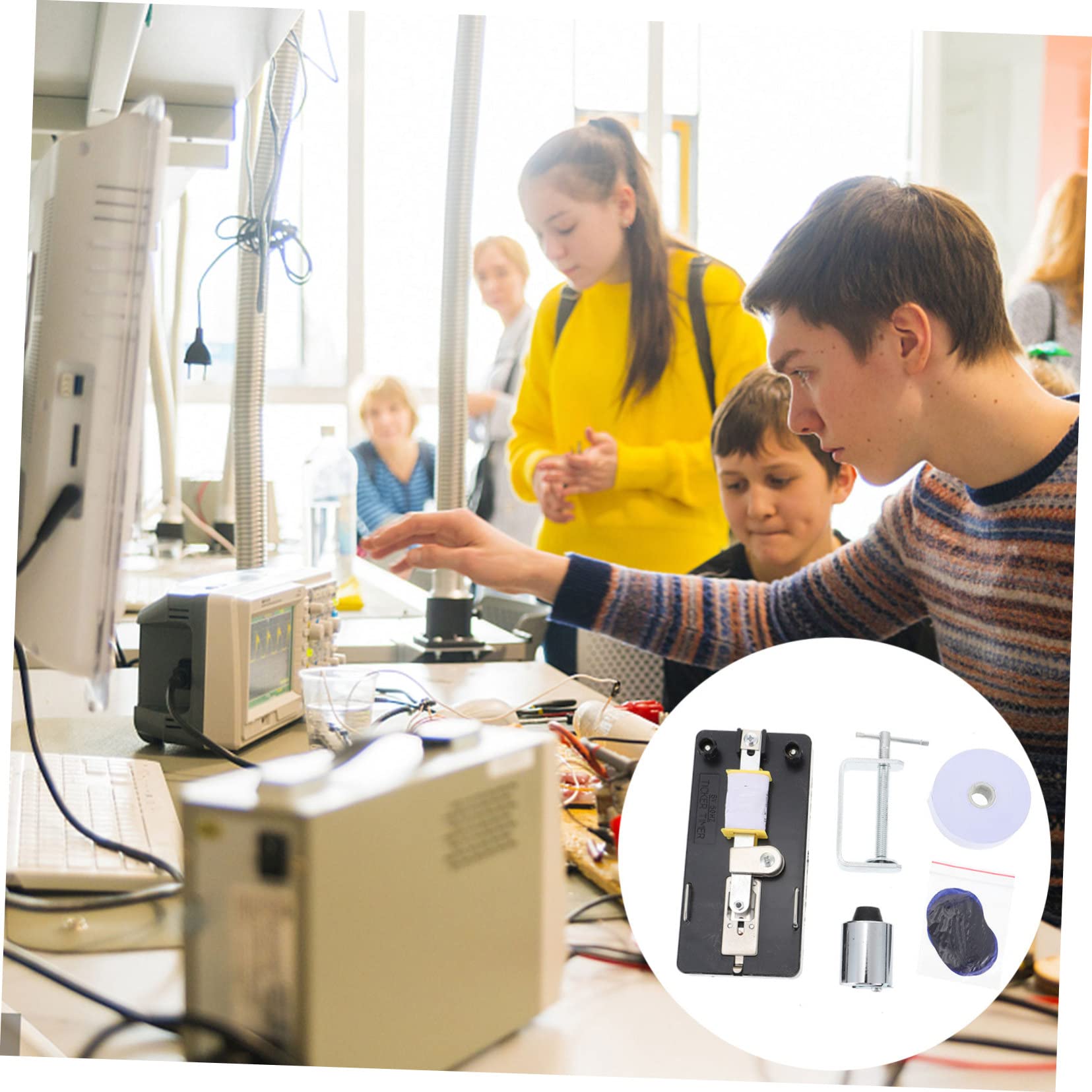 10juegos Temporizador Electromagnético Para Laboratorio Equipamiento De Aceleración Física Para Experimentos Educativos Aula