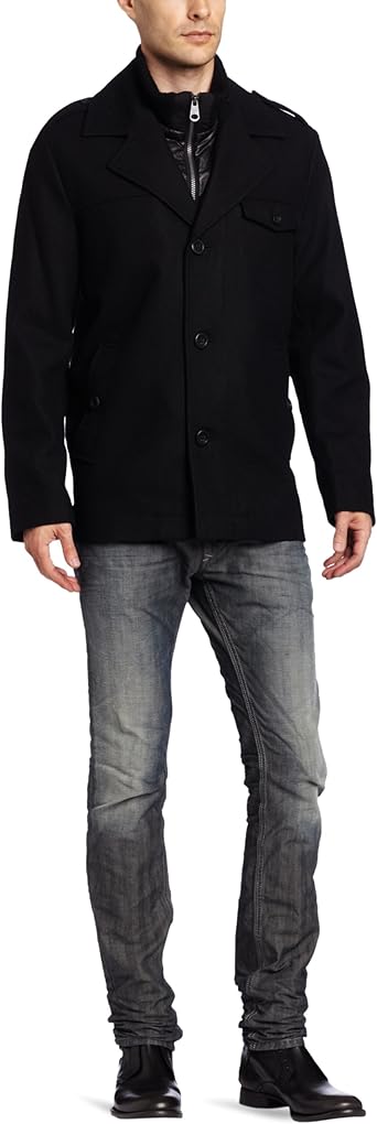 buffalo david bitton wool coat