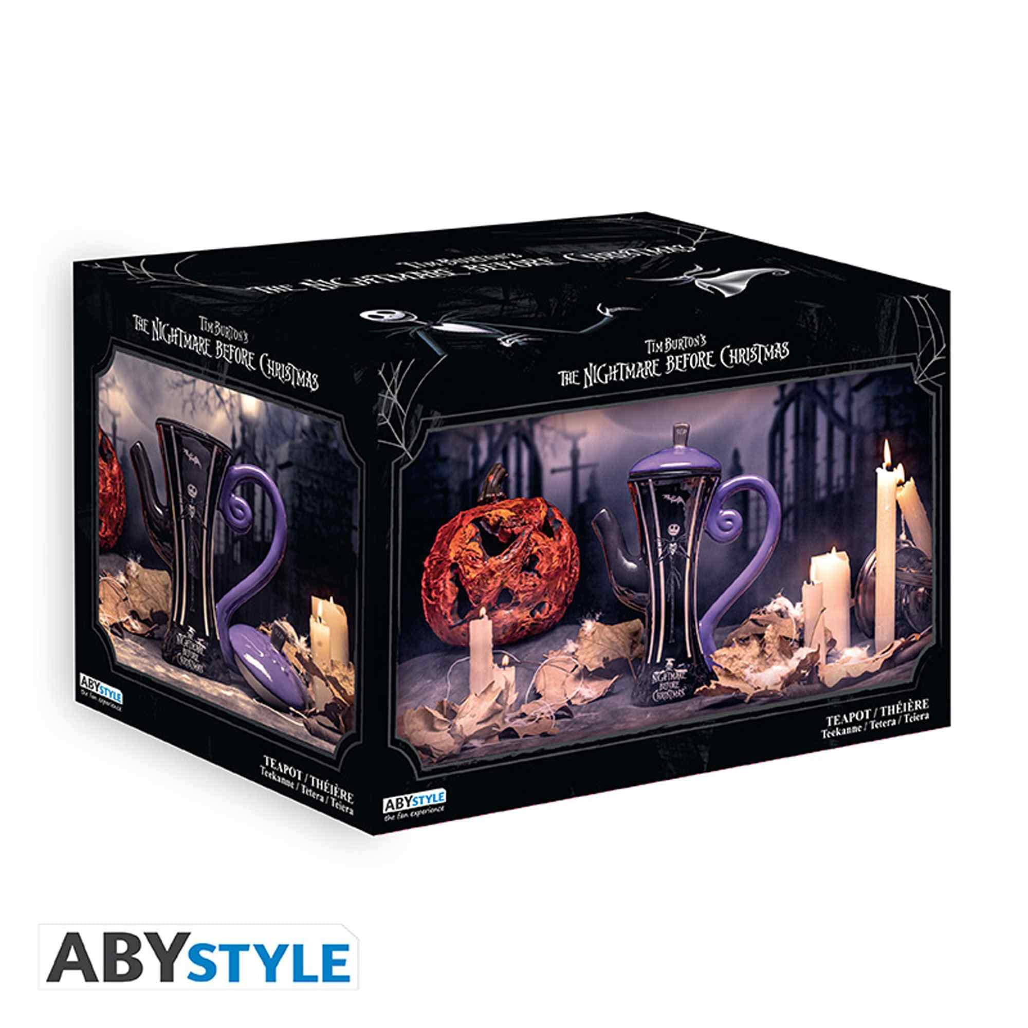 Tetera de Cerámica Pesadilla Antes de Navidad Modelo Jack Skellington