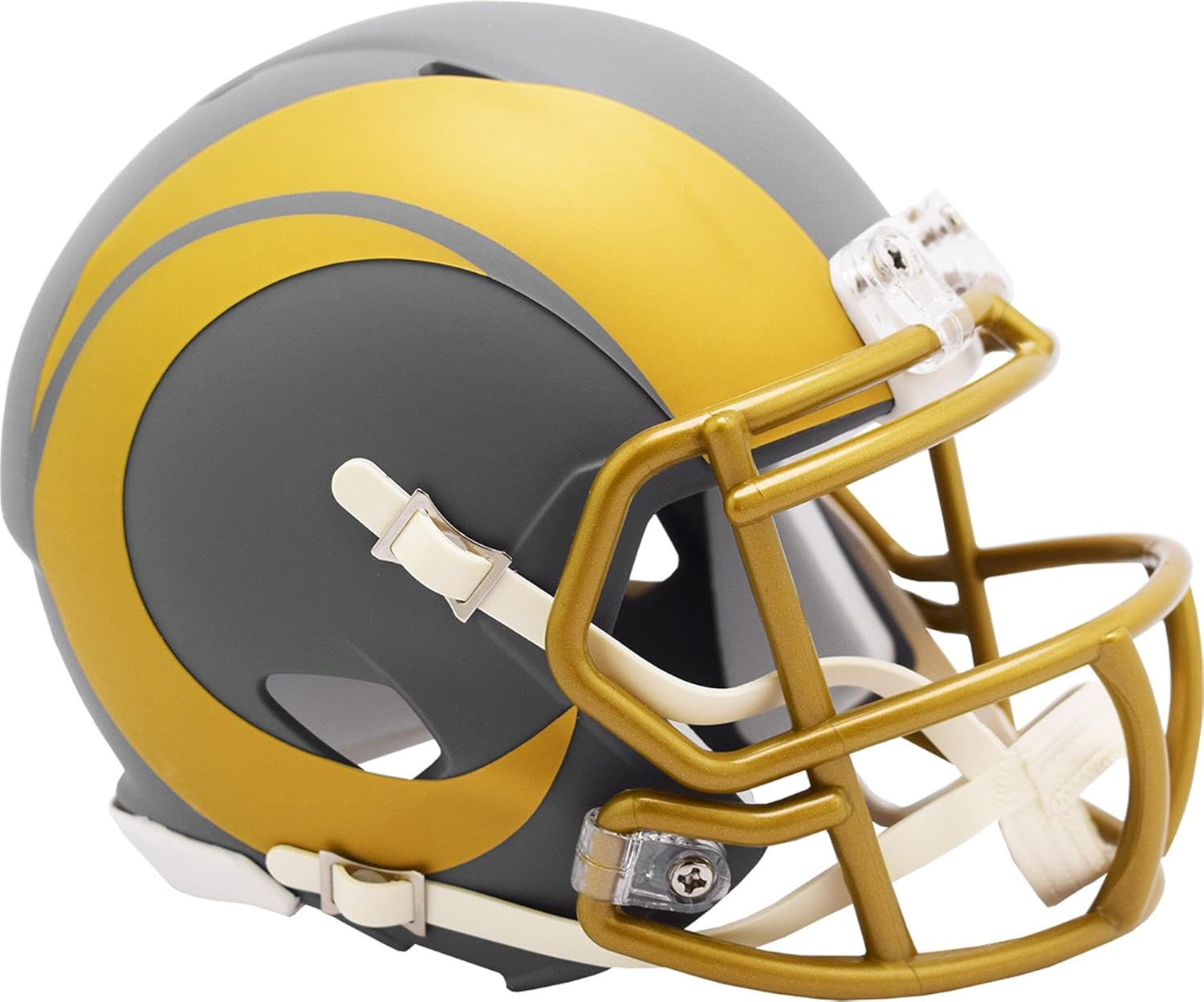 Riddell Los Angeles Rams NFL Slate Alternative Speed Mini Football Helmet