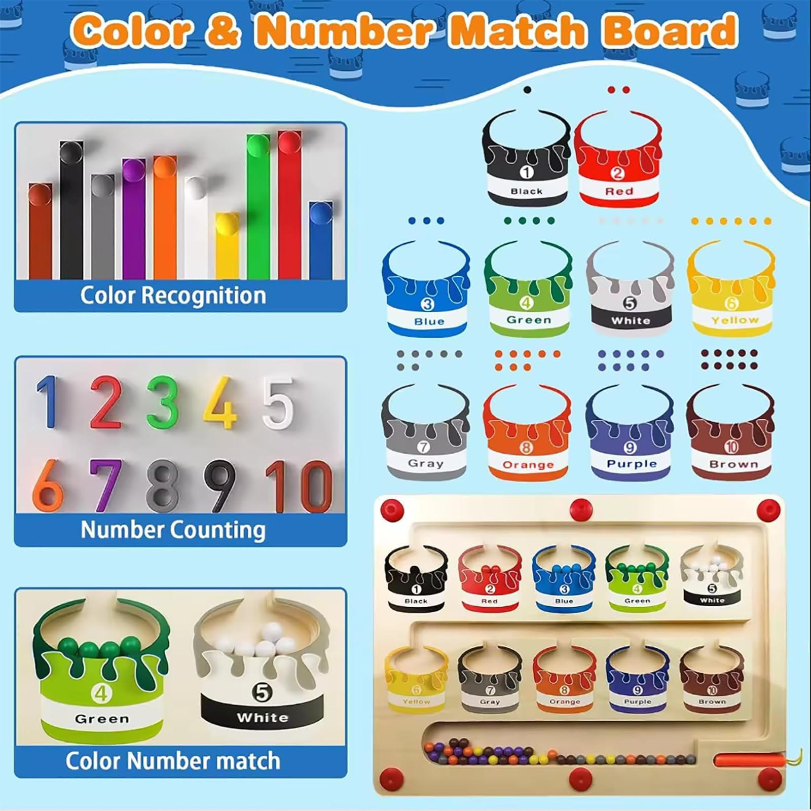 Dementia Activities for Seniors, Fidget Toys Adults - Dementia Products for Elderly, Activity Kits for Dementia Patients