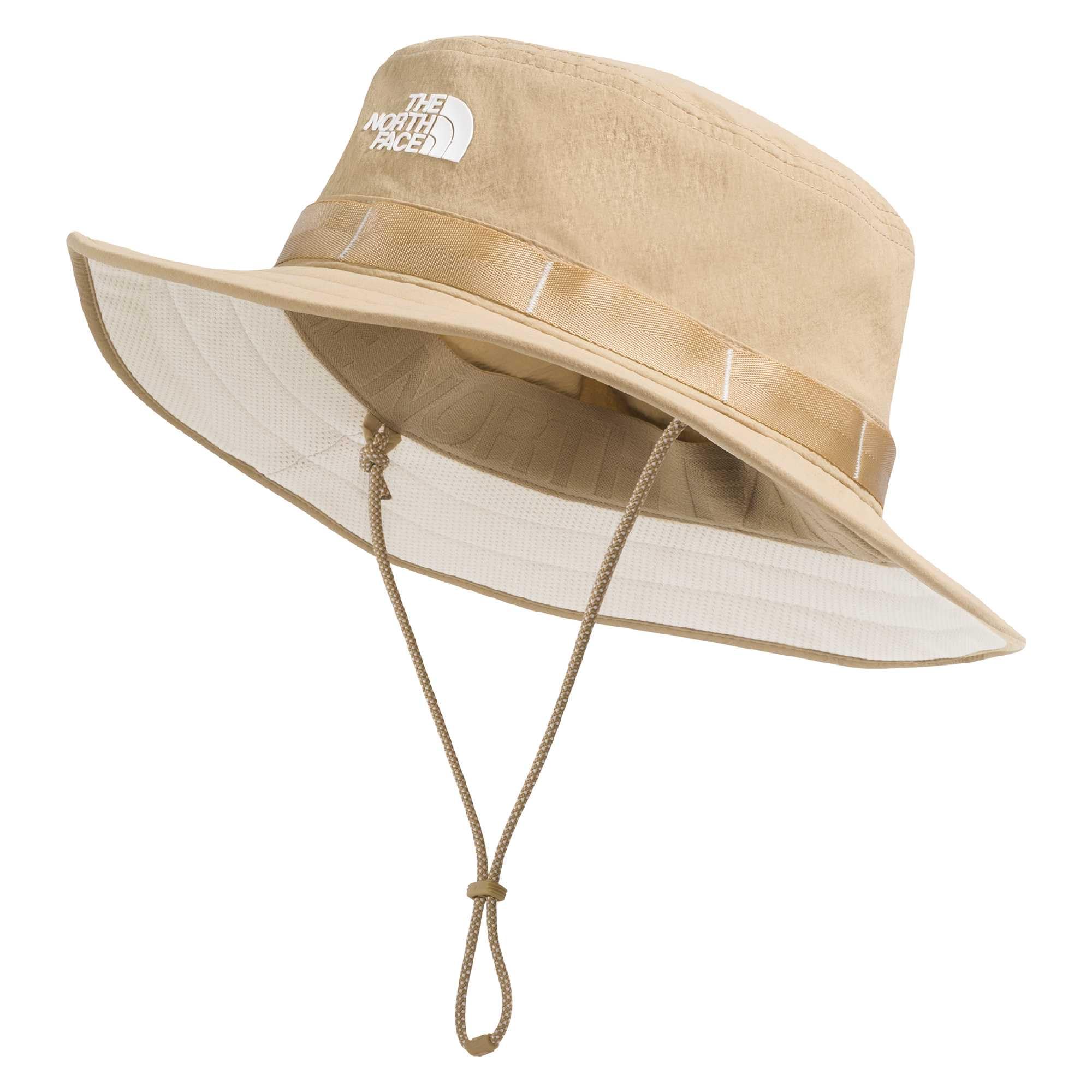 The North Face Class V Brimmer - Lightweight Summer Bucket Hat for Men & Women, UPF 40+ Protection, Chin Strap, Khaki Stone, Large/X-Large