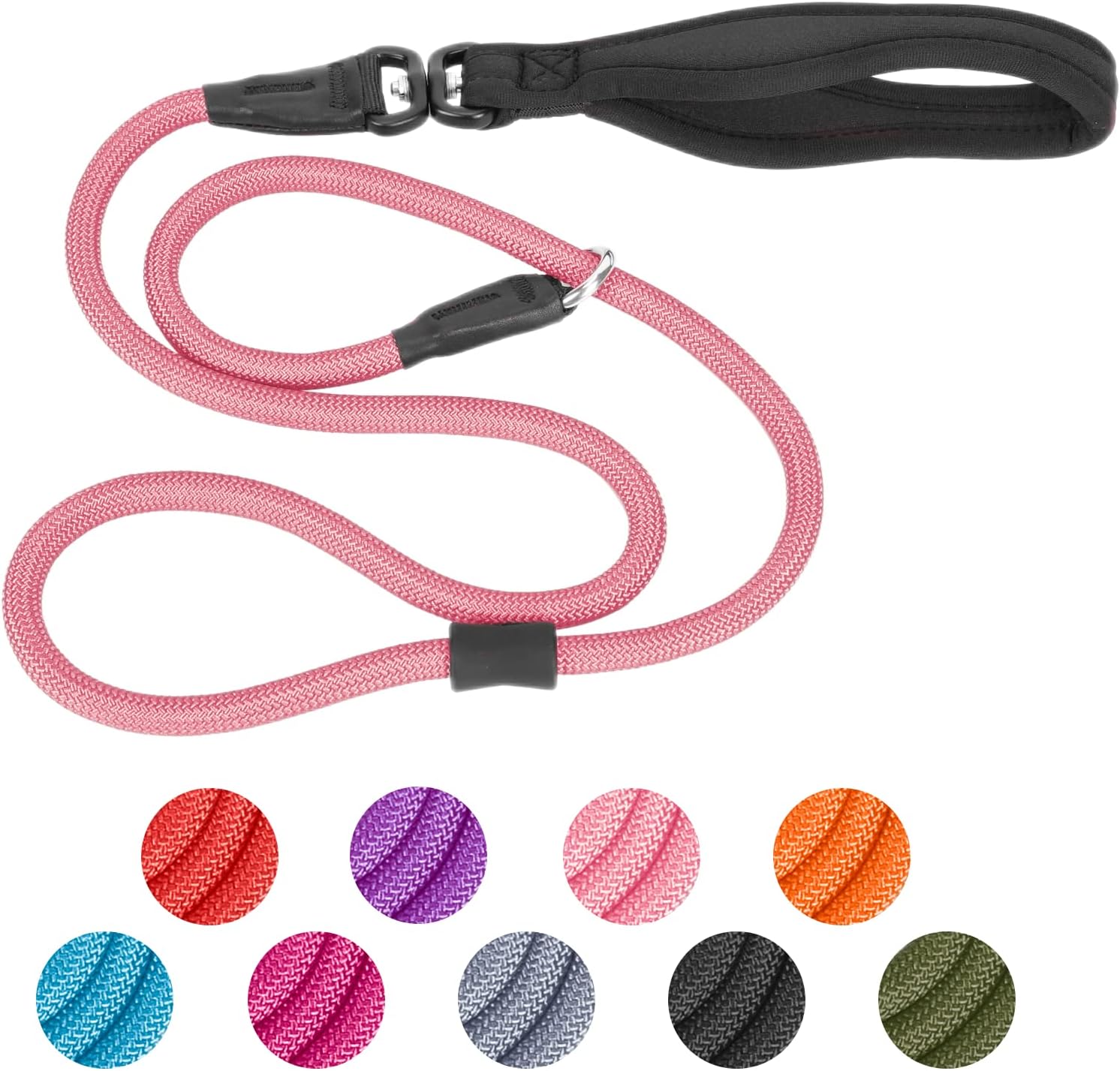 Slip Lead Dog Leash, Strong Slip Leash Dog Training Leash